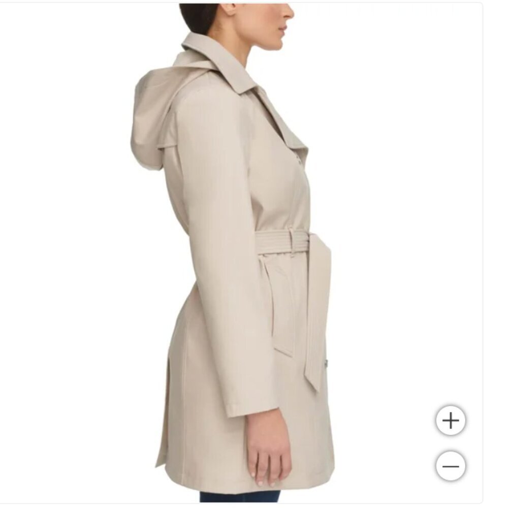NEW Calvin Klein Ladies' Trench Coat - Picture 3 of 6